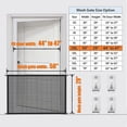 thumbnail image 4 of Dog Gate for Stairs Pet Gates for The House: Dogs Screen Mesh for Gate Doorways Stairways Indoor Safety 29 inch Tall, 50 inch Wide, 4 of 5