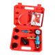 thumbnail image 5 of Juego de recarga de vacío de refrigerante Versátil Portátil con mangueras adaptadoras Presión de refrigerante Estuche de almacenamiento rojo, 5 of 9