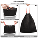 thumbnail image 5 of 3 rollos con pequeñas bolsas de basura, 4 galones grueso con pequeñas bolsas de basura, adecuadas para diferentes contenedores de basura, 60 (Negro), 5 of 5