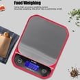 thumbnail image 3 of Báscula de cocina LCD WH-B28 de 10Kg/1g, báscula Digital electrónica, medida de pesaje, uso doméstico, 3 of 8