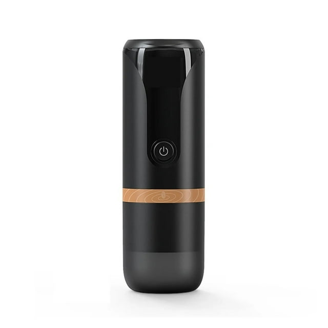 Machine à Café Électrique à Chargement USB en Acier Inoxydable, Cafetière Express Portable Mini, Nettoyage Automatique pour la Maison et le Bureau, VR, Randonnée, Bureau