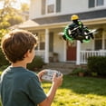 thumbnail image 3 of Remote Control Flying Motorcycle, 2-in-1 Amphibious Stunt with RGB LED Lights, 1 Pack with Full Accessories, for Kids Hobby Toys, 3 of 6