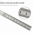 thumbnail image 4 of Premium Stainless Steel 180-Degree Protractor Angle Ruler - 10cm Solid Construction, Clear Markings for Precision Measurement in Woodworking, Carpentry & Metalworking - Compact, Durable Tool for, 4 of 6