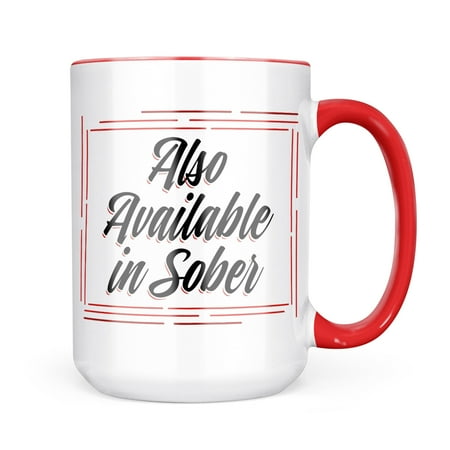 

Neonblond Vintage Lettering Also Available in Sober Mug gift for Coffee Tea lovers