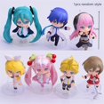 thumbnail image 1 of Figura de Hatsune Miku de 20cm, adornos de personajes sexys, falda de princesa blanca, juguete de decoración para niña, regalo de Navidad para chico y adulto, 1 of 4