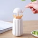 thumbnail image 1 of 1 pieza de soporte automático para palillos de dientes de cactus creativo blanco, práctico soporte para palillos de dientes, mesa de comedor, tarro de almacenamiento prensado a mano de moda simple (tarro de almacenamiento prensado a mano) Sincero Electrónica, 1 of 5