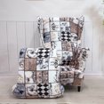 thumbnail image 5 of Skksst Wingback Sofa Cover Floral Print Armchair Slipcover 2 Pieces Stretch Home Decor Furniture Portector, 5 of 7