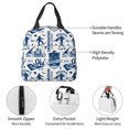 thumbnail image 4 of Pofeuu Skiing Enthusiast Print Lunch Bag Lunch Box Insulated Lunch Bag Adult Lunch Box for Men and Women, 4 of 8