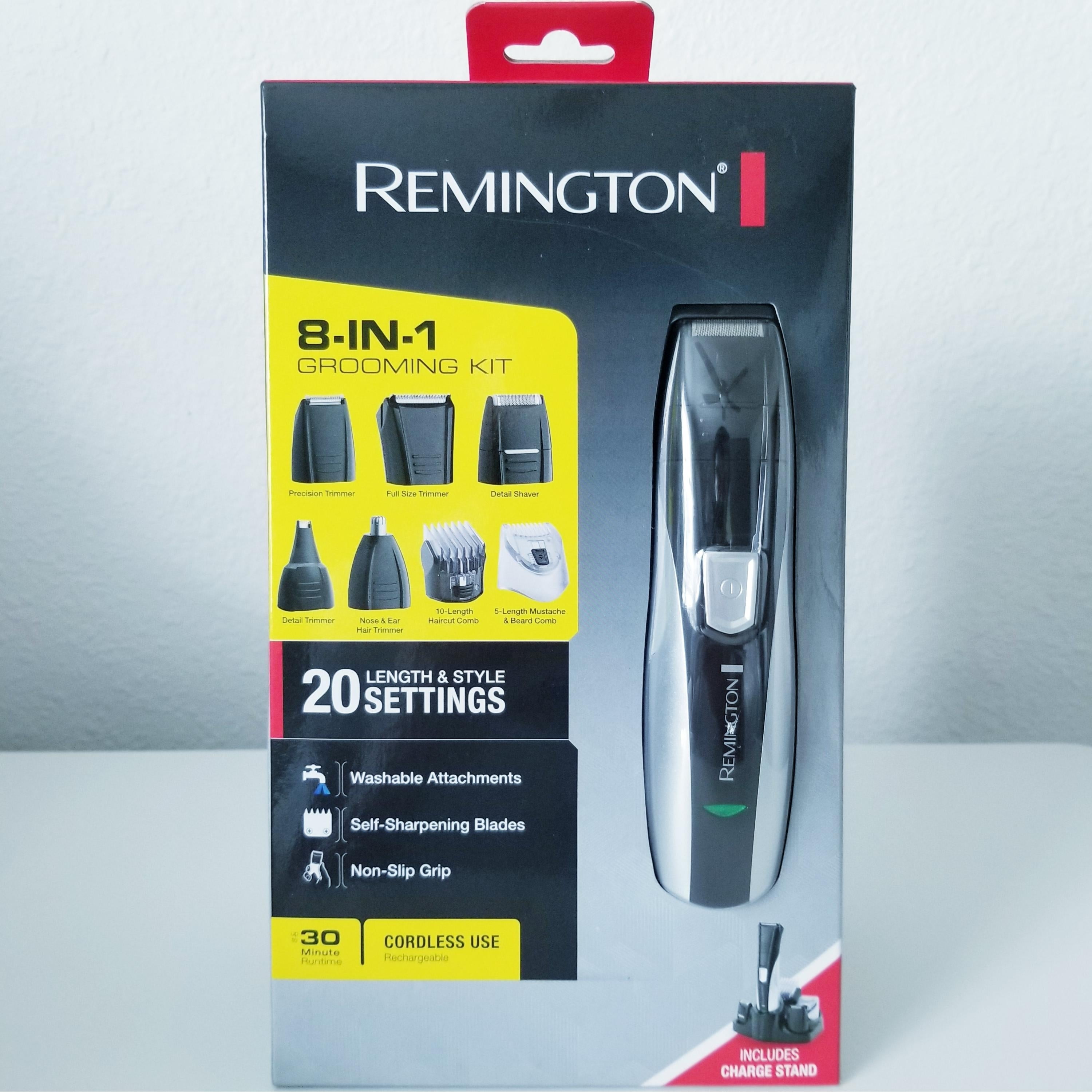 remington 8 in 1 grooming kit pg350