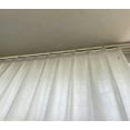 thumbnail image 2 of GXCZ Curtain Rod Curtain Track, Ceiling Curtain Track, White Curtain Rod Rails 1m To 8m Long Suitable For Hospital Office Apartment Hotel With Hardware(200cm/6.6ft), 2 of 7