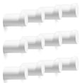 thumbnail image 1 of Ganchos de pared de madera bsdonte, 12 unidades, blancos, hechos a mano, resistentes, 1 of 6
