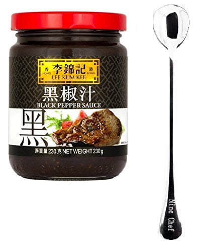 Lee Kum Kee Sauce (Pepper Sauce (???) 1 Bottle) + One NineChef Spoon by