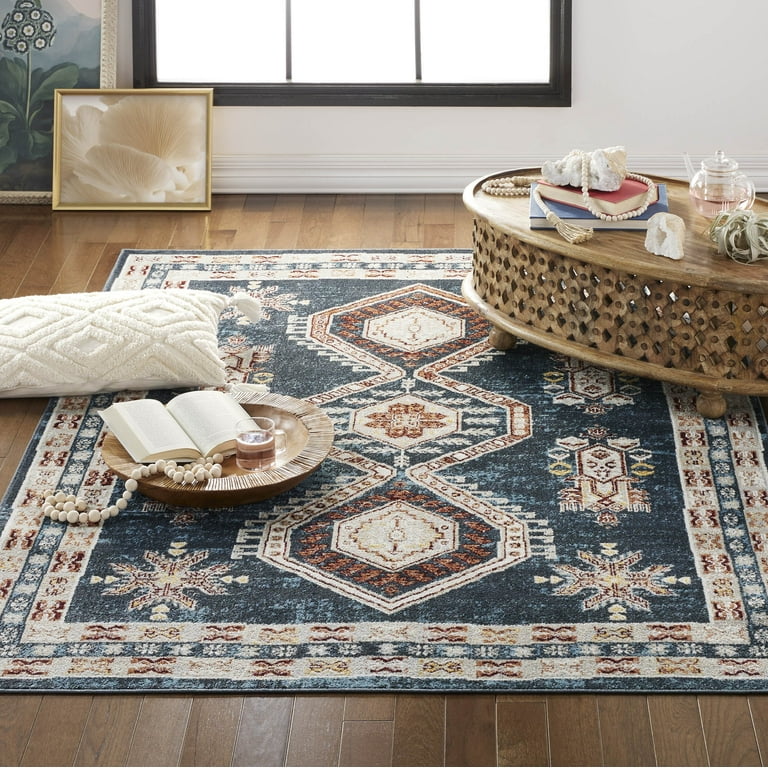 JONATHAN Y Moroccan HYPE Boho Vintage Diamond 5 X 8 (ft