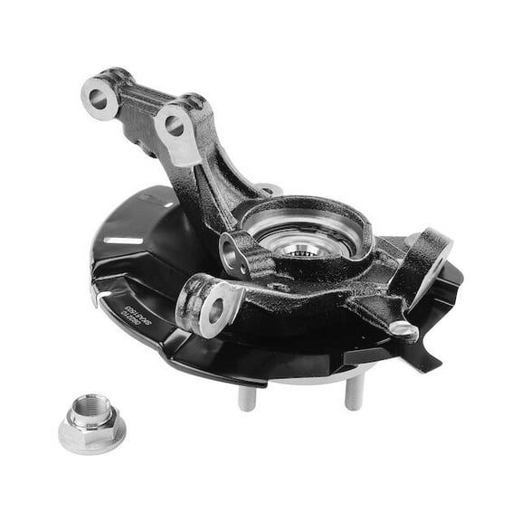 Steering Knuckle Assembly 1 - Compatible with 2014 - 2017 Hyundai Accent 1.6L 4-Cylinder 2015 2016