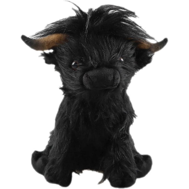 Highland Cow Gifts, 28cm Highland Cow Plush Toy,Highland Cow Stuffed Animal,Realistic Cow Plush,Scottish Highland Cow Plush Stuffed Animal Plush