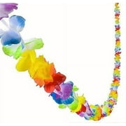 36 feet Jumbo Plastic Flower Lei Garland/ Hawaiian Floral Border/ Luau Party Flower Garland/Hawaiian Party Garland/Luau Party Decoration