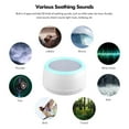 thumbnail image 1 of Machine Desktop Rechargeable White Noise Machine Sleep Therapy Sound Machine 30 Soothing Sounds 30min/60min Timer/Loop Playback BT Connection with Colorful Touch Control Night, 1 of 7