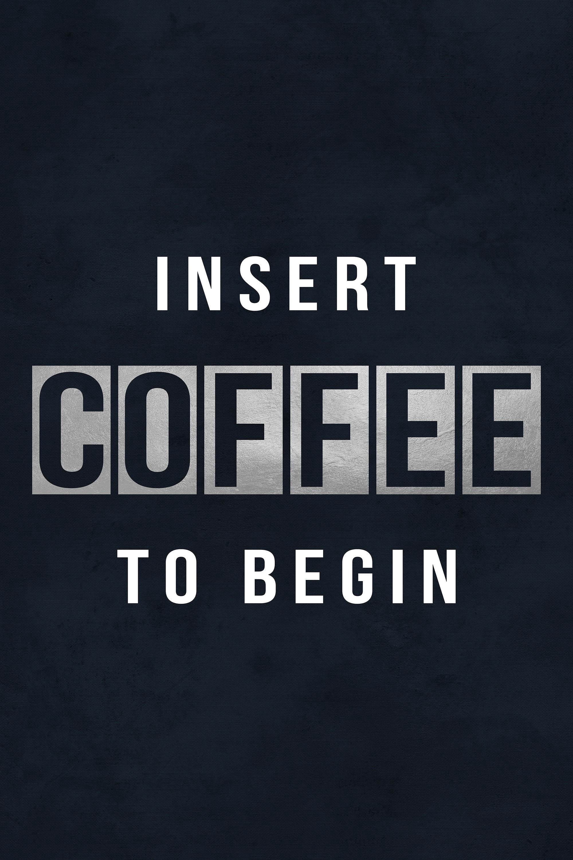 Insert Coffee Painting Print on Wrapped Canvas