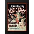 thumbnail image 2 of Cheret, Jules 13x18 Black Modern Framed Museum Art Print Titled - Magicians: Musee Grevin Magie Noire: Apparitions Instantanees par le Professeur Carmelli, 2 of 5