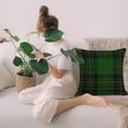 thumbnail image 7 of Modern Linen Throw Pillow Covers Abstract Clan Forbes Tartan Plaid Scottish Pattern Pillow Covers Pillowcases Home Decor Bed Couch Sofa Office Living Room Cushion(Without Pillow Core), 7 of 7