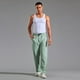 thumbnail image 5 of Pantalones de chándal para hombre ligeros con cordón, 3 bolsillos con cremallera y tobillo cónico, tallas M-XL, 5 of 8