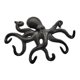 thumbnail image 1 of Gancho de Pared de Hierro Fundido Yuxing Pulpo 6 Ganchos Color Marrón Oxidado, 1 of 5