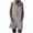 Gray, variant on aidice Cotton Linen Womens Jumpsuits Summer Lapel Neck Button Lightweight Casual Vacation Shorts Rompers
