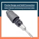 thumbnail image 3 of Adaptador para SDS-Plus A SDS-Max de 8-1/4 Pulgadas de Compatible con Adaptador de Acero de Aleación para Martillo Rotativo, 3 of 7