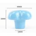thumbnail image 5 of 8 piezas de manija para muebles (azul), perilla de puerta de cerámica de 40 mm con tornillos, perilla de cajón rosa, perillas de puerta de gabinete modernas para cocinas de baño JM, 5 of 5