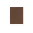 thumbnail image 3 of Paper Accents Cardstock 8.5"x 11" Heavyweight Smooth 111lb 25pc Cappuccino, 3 of 3