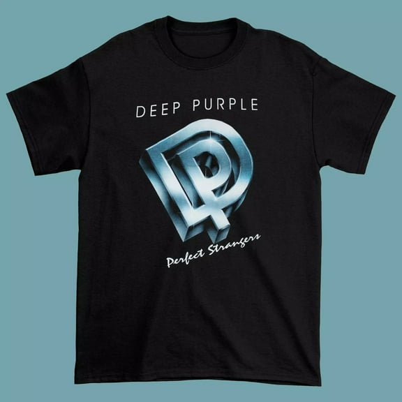 Deep Purple Perfect Stranger T-shirt Black Cotton Tee All Sizes S-5XL 3F67