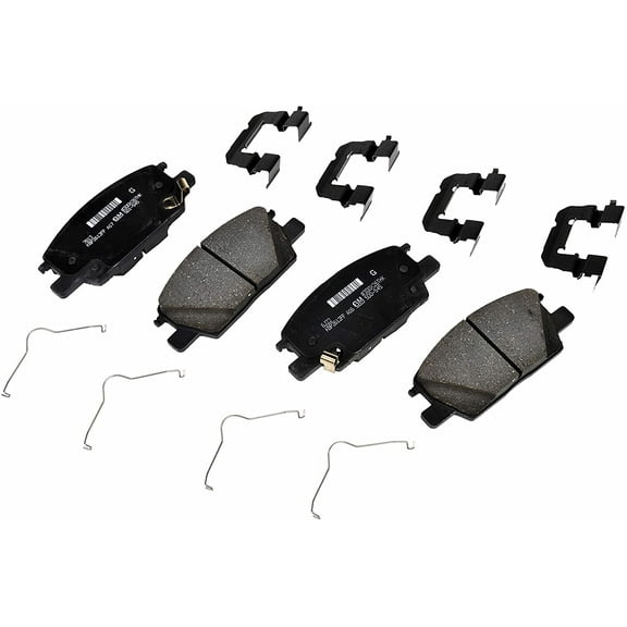 Disc Brake Pad Set Fits select: 2016-2019 CHEVROLET MALIBU LT, 2017-2019 BUICK LACROSSE ESSENCE