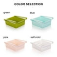 thumbnail image 4 of Refrigerator Drawers, Expandable Refrigerator Divider Fridge Drawer Organizer Refrigerator Bins for Egg Fruit Vegetable Seafood(Blue,1pcs), 4 of 5