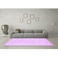 thumbnail image 3 of Ahgly Company Indoor Rectangle Solid Purple Modern Area Rugs, 5' x 8', 3 of 4