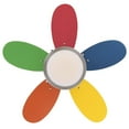 thumbnail image 3 of Westinghouse Roundabout 30 in. Brushed Nickel Finish Reversible Blades (Multi-Color/White) Opal Frosted Glass, 3 of 5