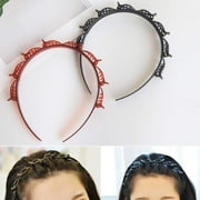 Hairstyle Hairpin, 2 Pcs Hairstyle Aid Headband With Clips, Hairpins Hairdressing Supplies, Headband, Hair Holder, Hair Accessories, Twist Clip Headband