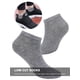 thumbnail image 2 of Calcetines tobilleros de bambú Luxtrada para hombre y mujer, finos, suaves, de corte bajo, ligeros, transpirables, informales, lisos, 3 pares, 2 of 8