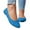 Sky Blue, variant on Pitauce Women Shoes Slip On Walking Shoes Solid Color Fashion Casual Flats Shoes Comfort Low-Top Lightweight Cusp Head Comfy Casual Shoes