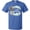 Royal Blue, variant on Inktastic Happy Easter with Cross and Flowers T-Shirt
