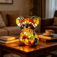 thumbnail image 4 of Linnome Lampe de Table Koala en Verre Teinté en Résine Alimentée par USB pour Chambre, Salon, Déco Maison, 4 of 8