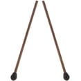 thumbnail image 2 of MOVTOTOP Maillets à Languette 2 Pcs Forme Conique Bois Noir pour Pratique Musicale, 2 of 8