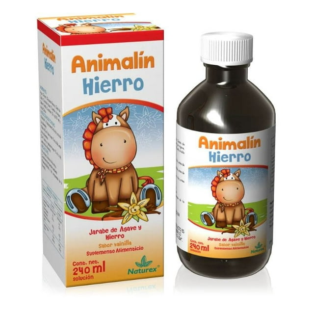 ANIMALIN HIERRO SOL SABOR VAINILLA C/240 ML