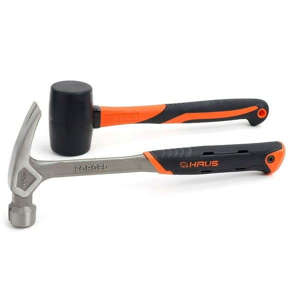 HAUS Air-Tech Hammer and Rubber Mallet Set