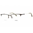 thumbnail image 1 of Flexon FLEXON E1122 310 Men's Moss Metal Half Rim Frame Eyeglasses, 1 of 1