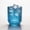 1PC-Light Blue, variant on Fshop Vintage Embossed Jewel Tone Colored Glass Tumbler 8oz, Retro Drinking Cup for Water Juice Iced Coffee, Available in 1/4/8 Pack, Dishwasher Safe