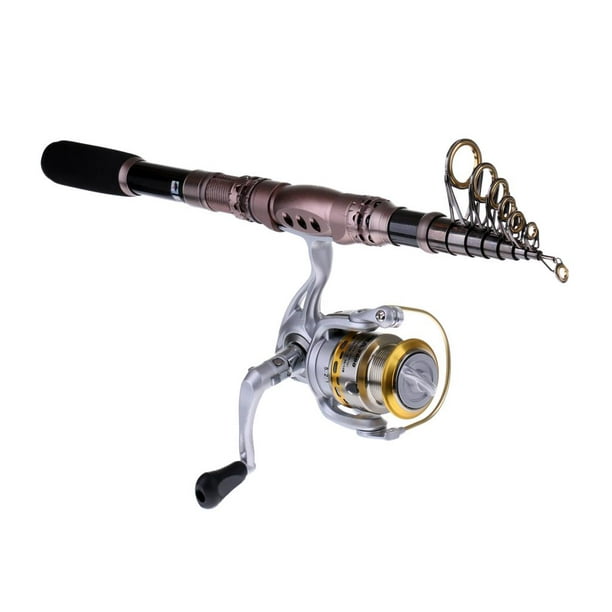 Fishing Rod Reel Telescopic Rod & Reel, 2.7m Rod + 2000# .7m Rod + 2000 Reel  