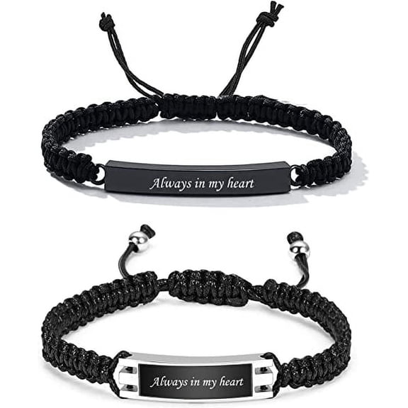 2 / 3 Pack Cremation Bracelet for Ashes Adjustable Cremation Urn Bracelet Bangle for Ashes Heart Urn Bangle Cremation Jewelry Bangle Bracelet for Women Men