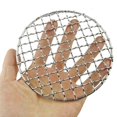 thumbnail image 3 of YongCo Grill Grate Mesh Pads Portable Outdoor Firewood- Rack Camping Stove Accessories, 3 of 17