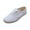 White, variant on Lovskoo 2024 Women's Slip On Flats Shoes Cozy Sandals Cotton Tennis Shoes with Comfortable Sole White