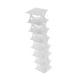 thumbnail image 3 of Luzkey Vertical Shoe Rack Corner Storage Organizer for Doorway Entryway Small Space 8 Tier, 3 of 8